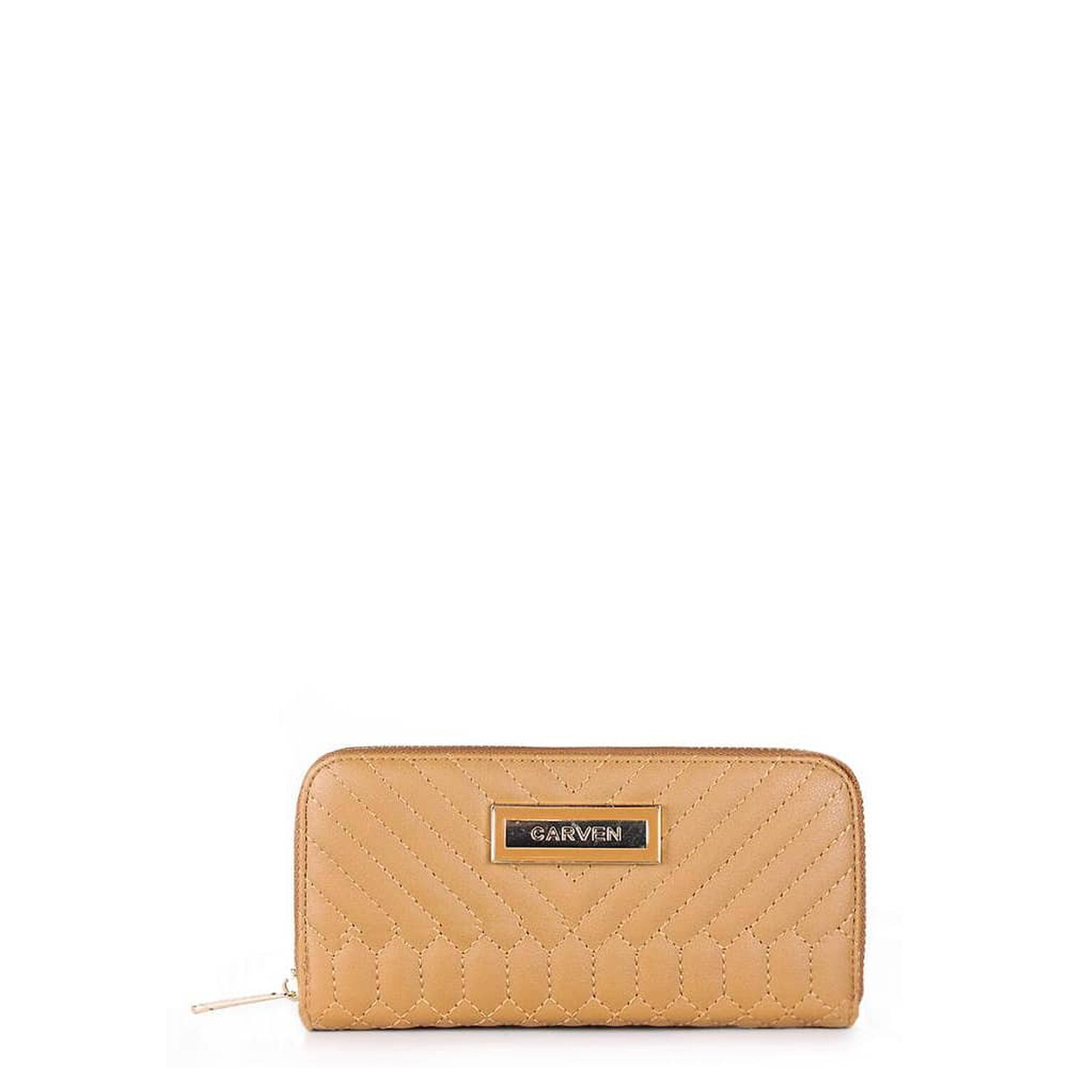 Billetera De Mujer Petunia Camel Carven image number 0.0