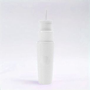 Pack 3 Vasos Tumbler Tipo Starbucks Doble Pared Bpa Libre