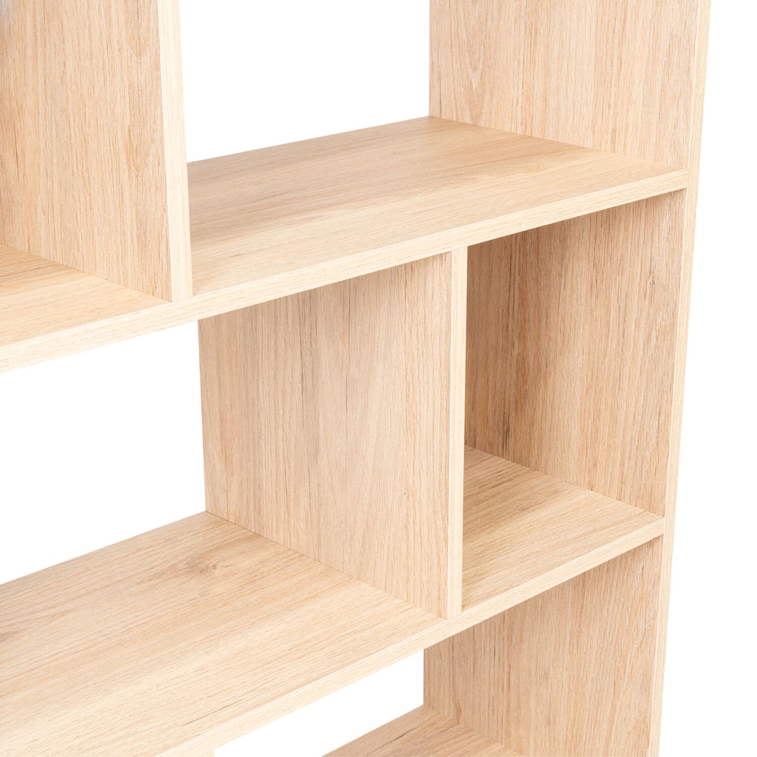 Mueble Biblioteca Organizadora 80,1x122,2x28,8 Cm Caf&eacute; Claro image number 6.0