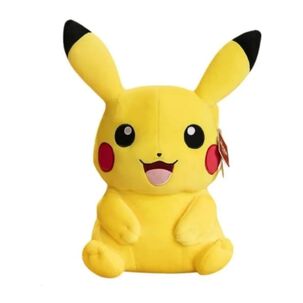 Juguete Peluche Pikachu Sonrisa 40cm Amarillo Infantil