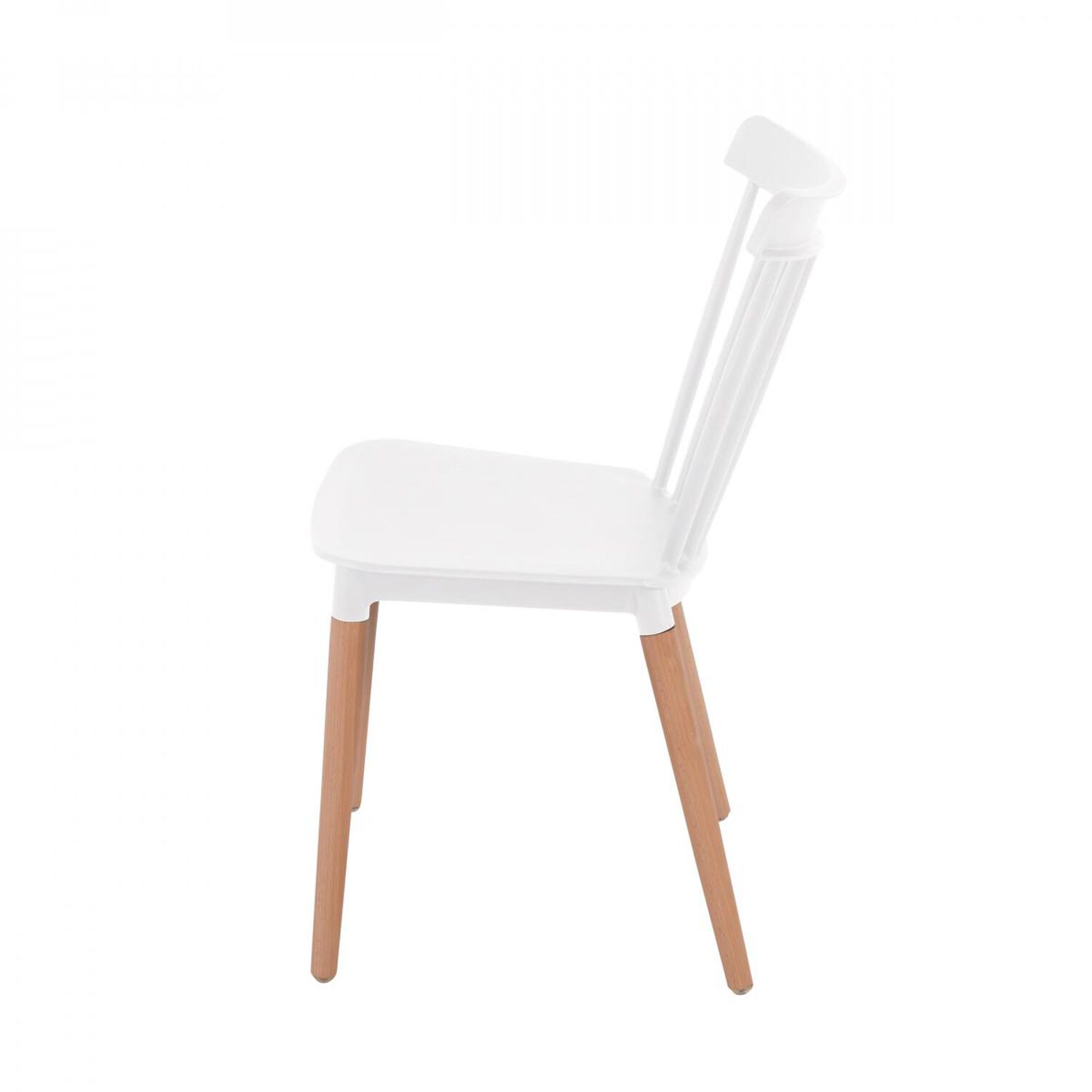 Silla Windsor Blanca 4 Unidades image number 3.0