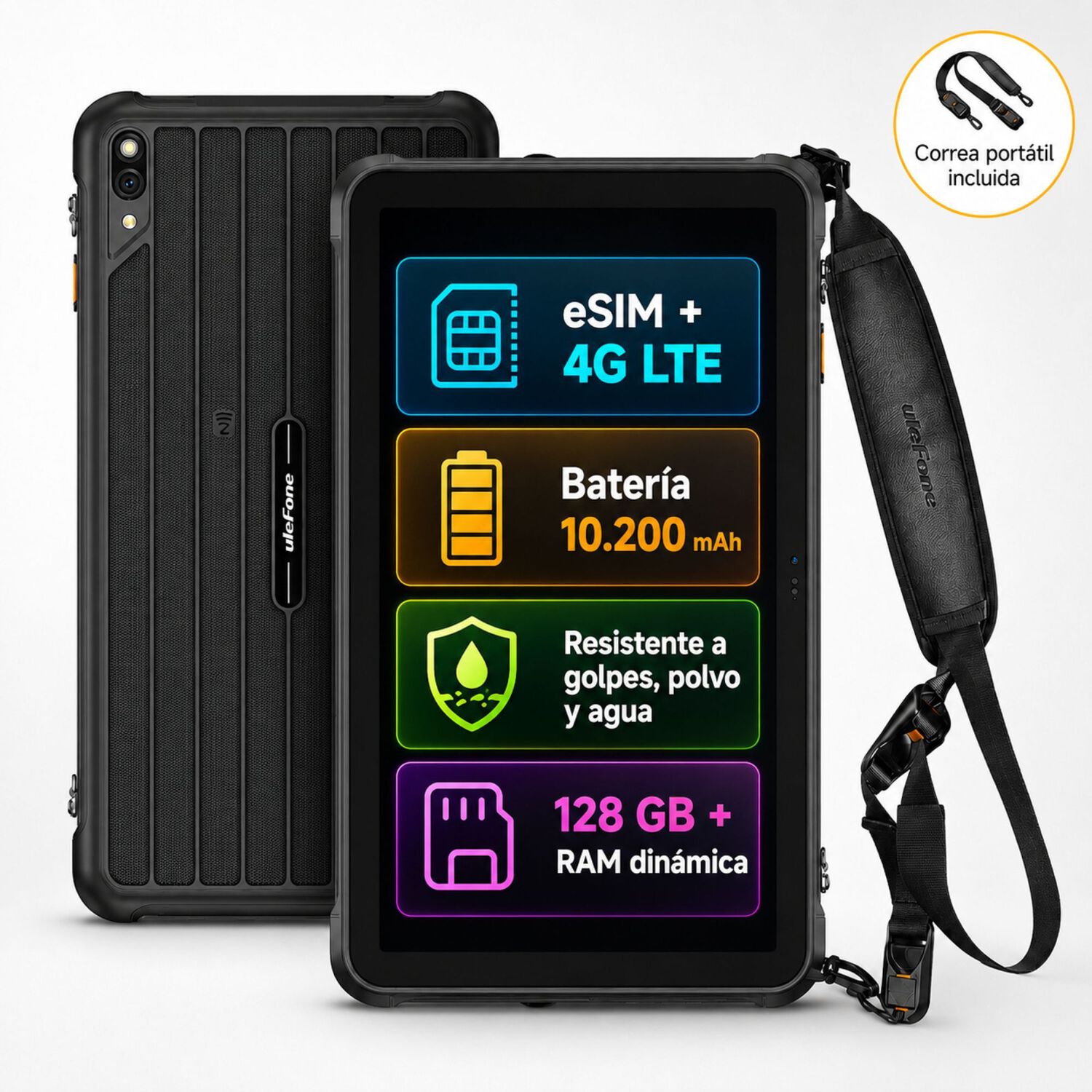 Tablet Rugged Ulefone Rugking Pad 2 Pro Lite 4g 128gb 16gb image number 0.0
