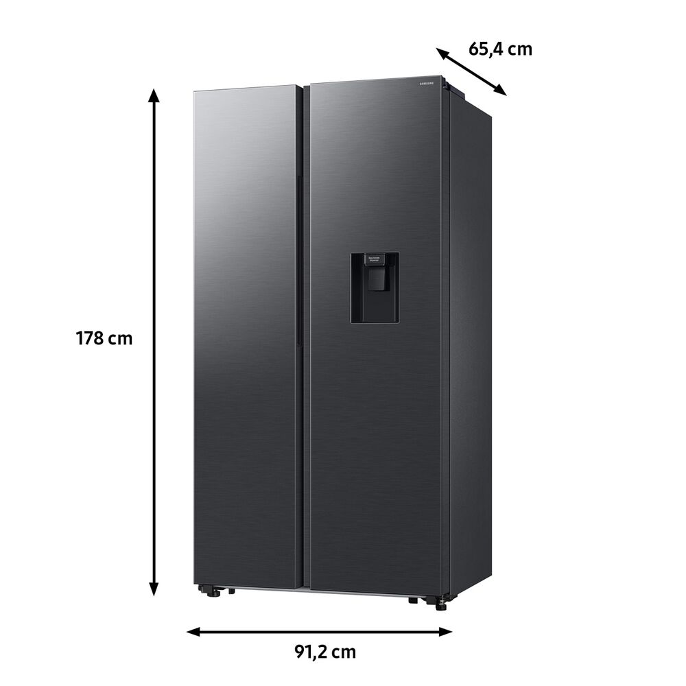 Refrigerador Side By Side Con Dispensador 560l Negro image number 3.0