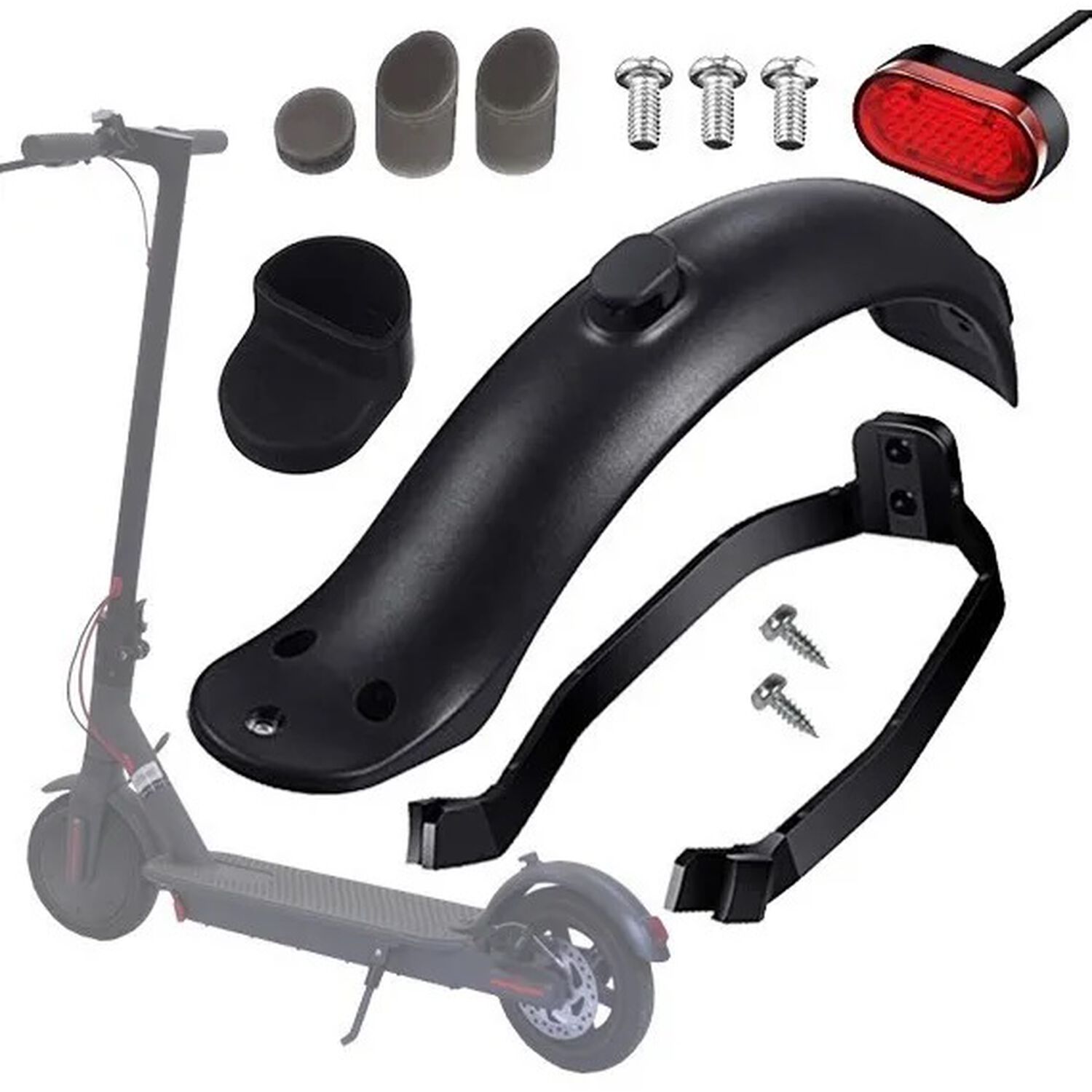 Kit Tapabarro Trasero Scooter Xiaomi M365 / Pro Y Otros image number 0.0