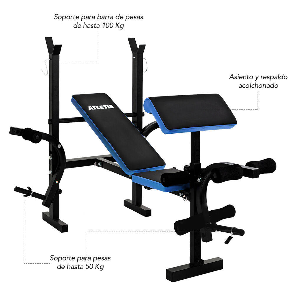 Press Banca Multifunci&oacute;n F4000 Azul image number 6.0