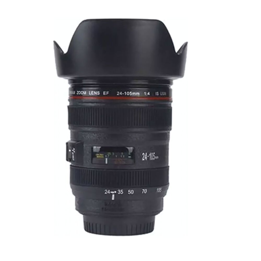 Vaso Camara Con Tapa Visor 14cm 24-105mm Color Negro image number 1.0