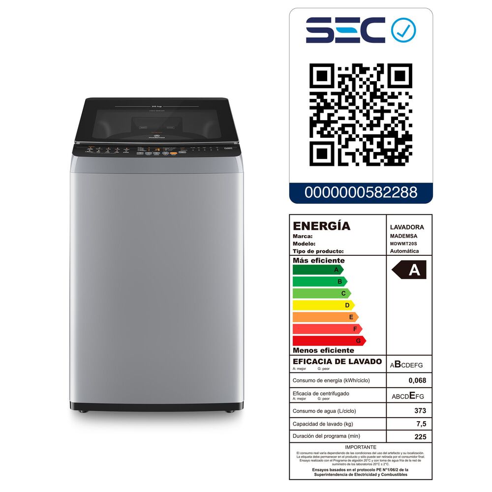 Lavadora Autom&aacute;tica 20kg Carga Superior Mdwmt20s Silver image number 10.0