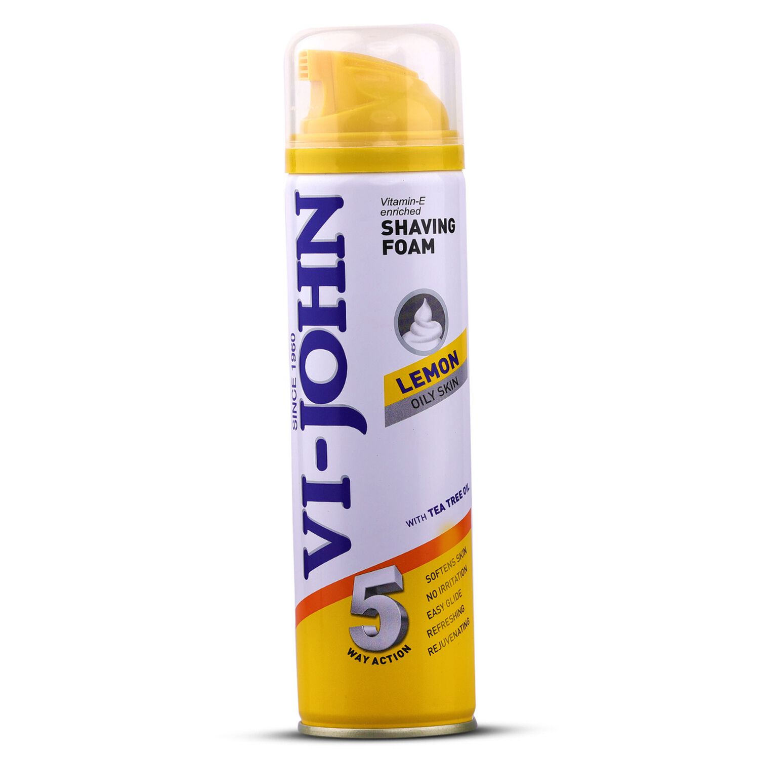 Vi-john Espuma De Afeitar Lim&oacute;n 200 Gr image number 0.0