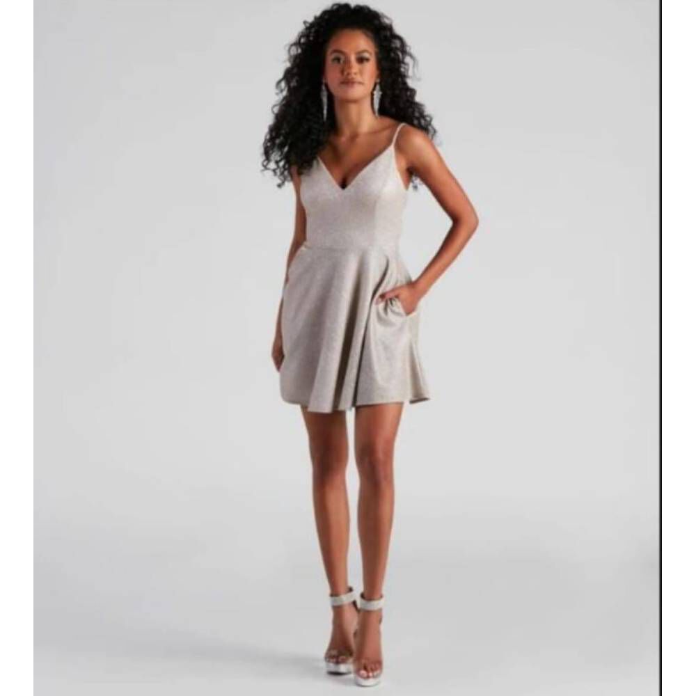 Vestido Midi Megan Gris Oscuro image number 2.0