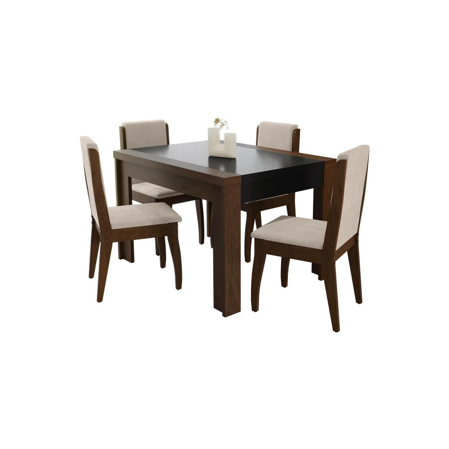Juego De Comedor Decocasa Lorenzi / 4 Sillas image number 0.0