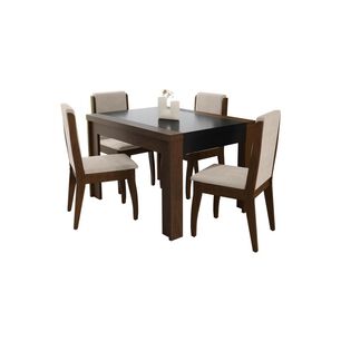 Juego De Comedor Decocasa Lorenzi / 4 Sillas