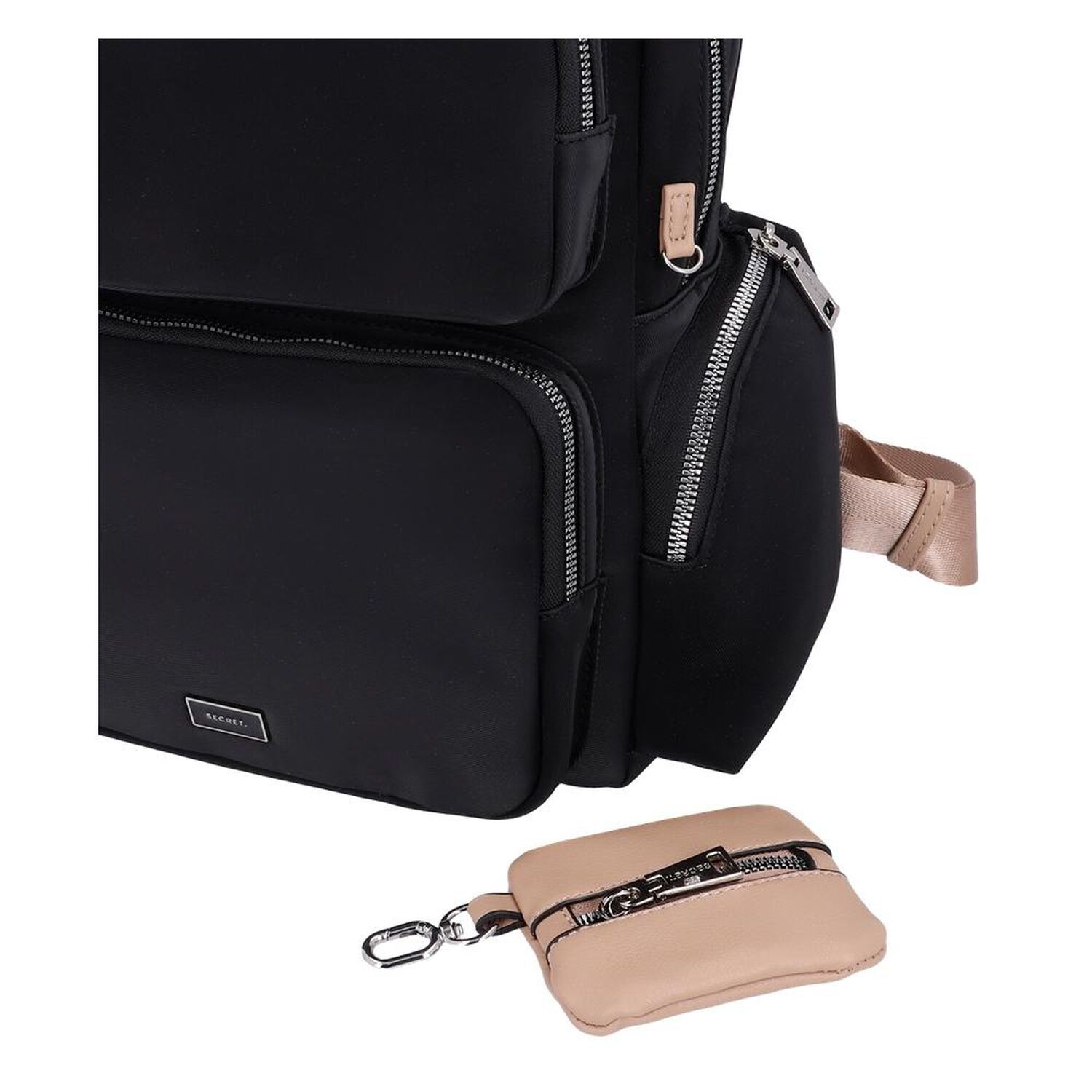 Mochila Secret Orlando St6 M Negro image number 5.0
