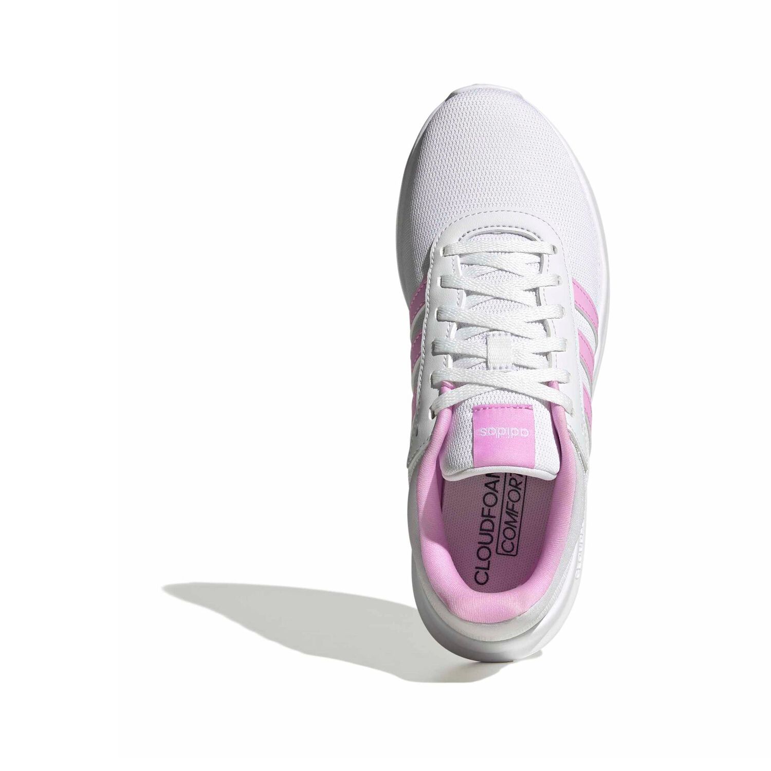 Zapatilla Adidas Lite Racer 4.0 Mujer Blanco image number 6.0