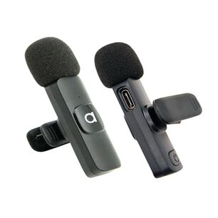 Kit 2 Microfonos Inalambricos Solapa Usb C Bluetooth Audiolab