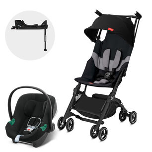 Coche Travel System Pockit At Vb + Aton B2 + Base