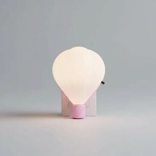 Luz Nocturna Infantil Globo Aerost&aacute;tico Espanta Cuco (modelo Rosado)