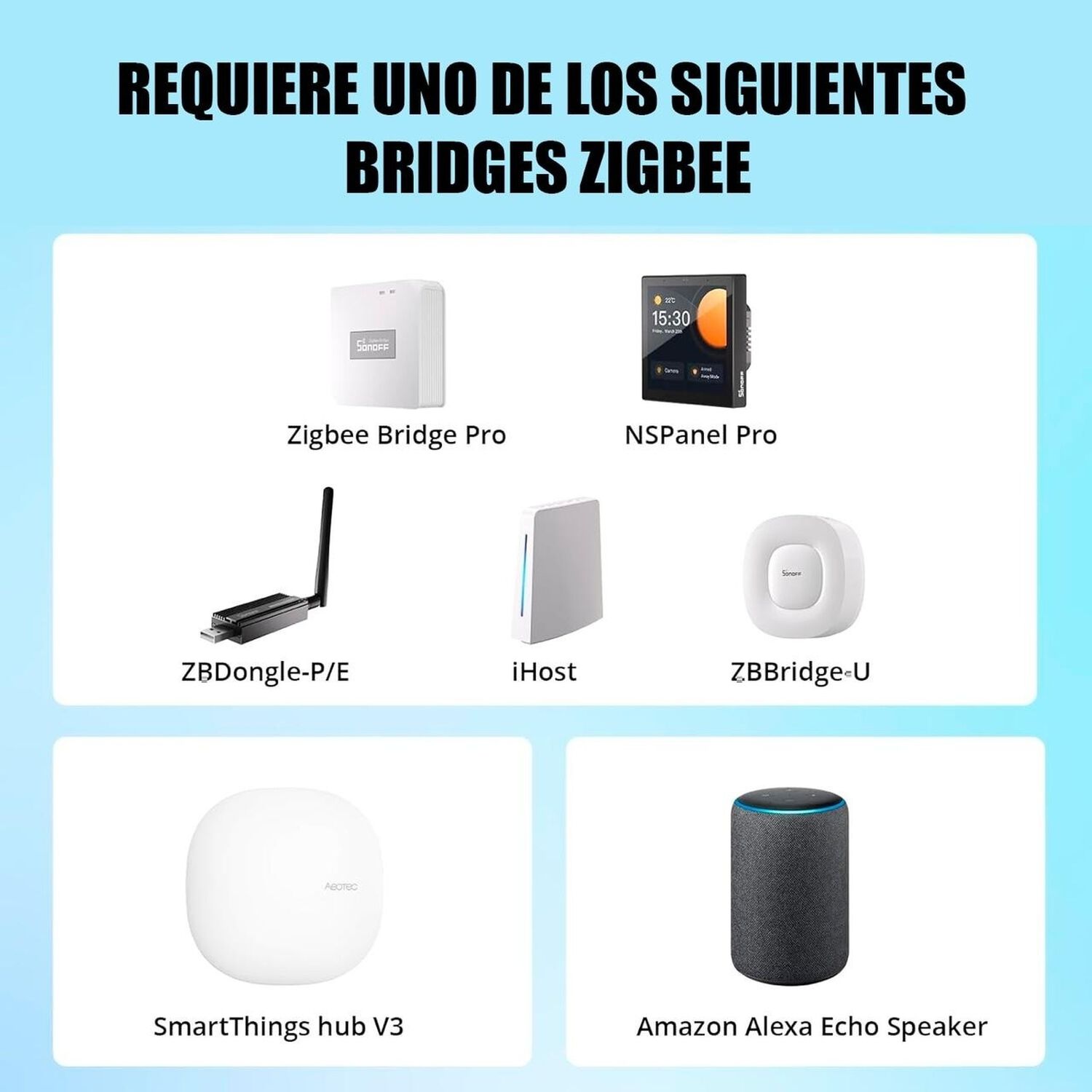 Enchufe Smart Zigbee Con Medici&oacute;n De Energ&iacute;a Sonoff S60 image number 2.0