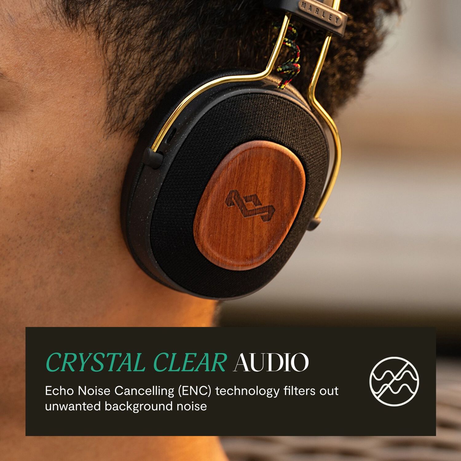Aud&iacute;fonos Bluetooth Positive Vibration Riddim Rasta Marley image number 3.0