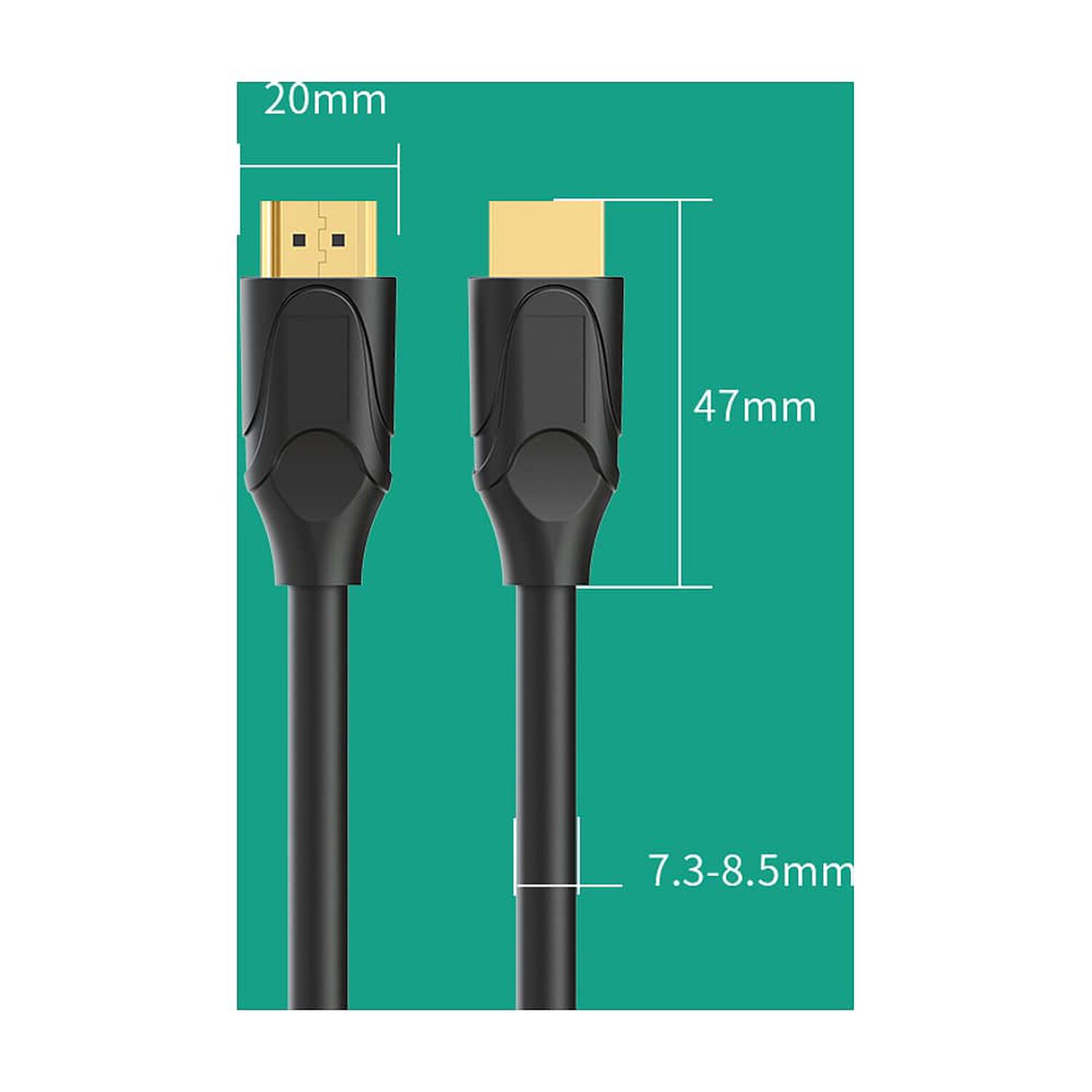 Cable Hdmi Profesional 15mt Ulink V2.0 Ultra Hd 4k 3d Hdr+ image number 6.0