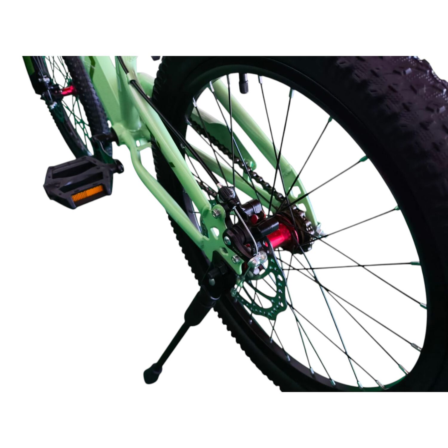 Bicicleta Aro 20 Cfeng Con Freno Disco Verde image number 7.0