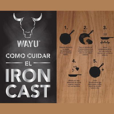 Sartén Wayu Iron Cast / 28 Cm