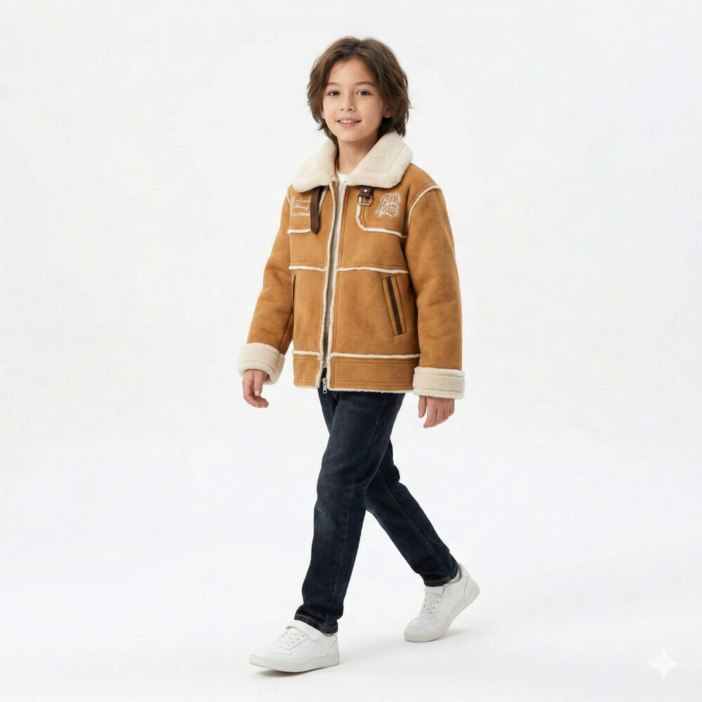 Chaqueta Aviador Unisex Ni&ntilde;os Chiporro Invierno image number 4.0