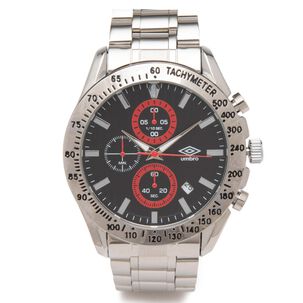 Reloj Umbro Plus Umbp-4700-1 Plateado Hombre