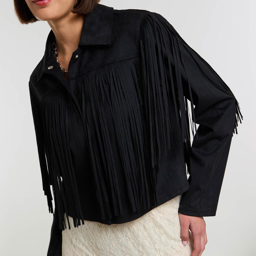 Chaqueta Western Con Flecos Mujer Rolly Go image number 4.0