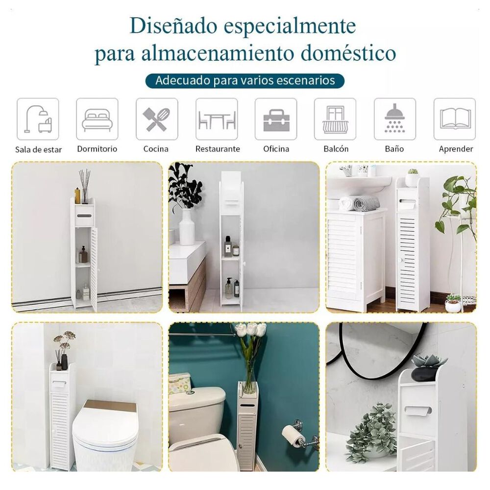 Organizador Baño Esquinero Con Puerta image number 6.0