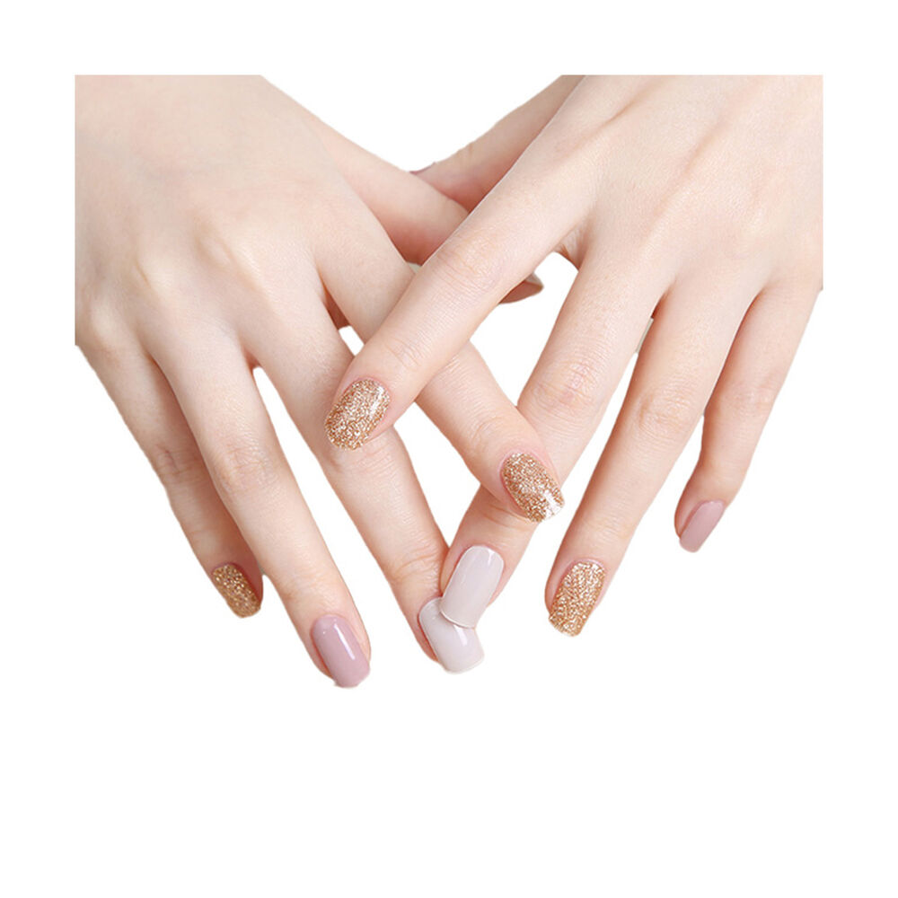 Uñas Sticker Efecto Gel Tiolla Modern Beige image number 0.0