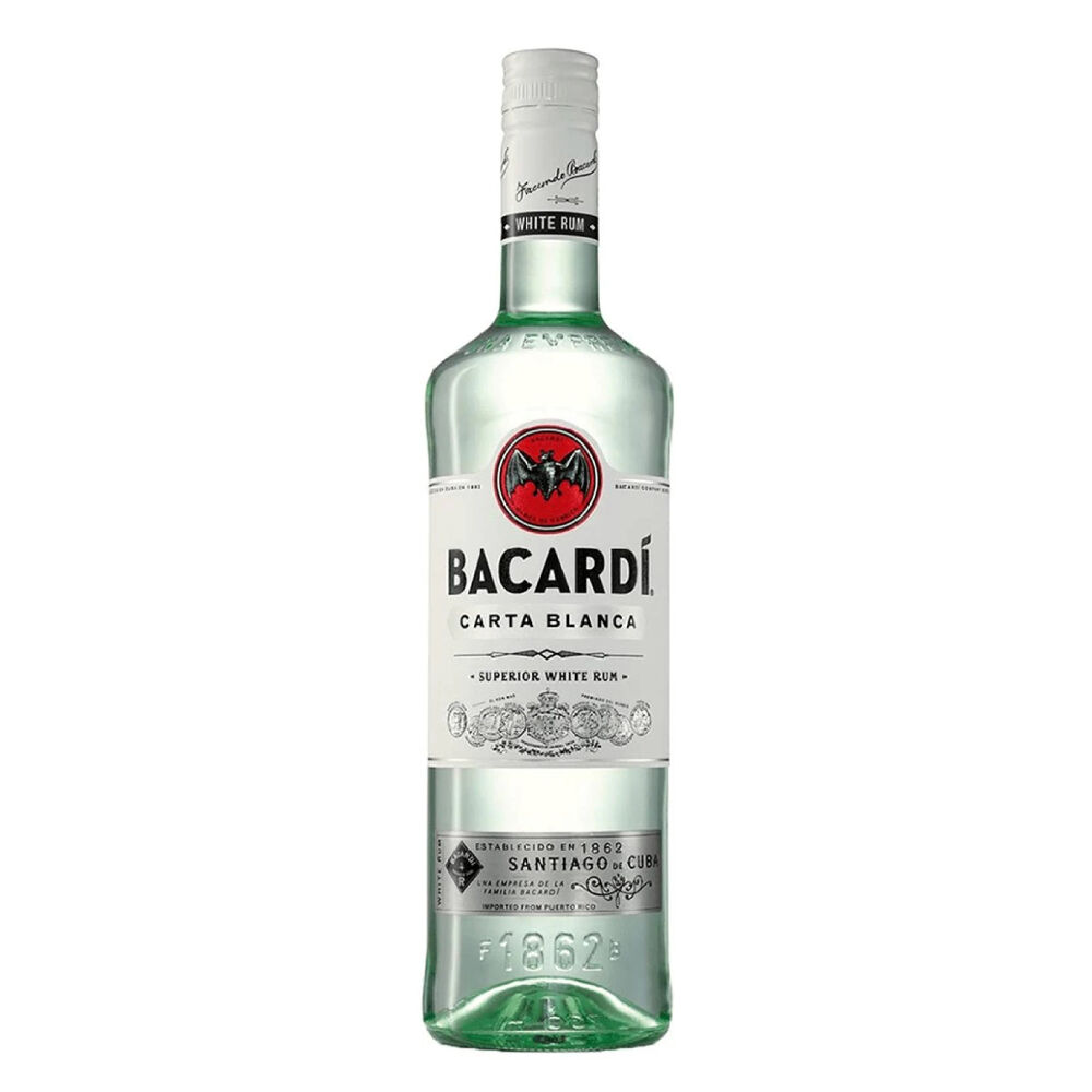 Ron Bacardi Carta Blanca (980ml 37.5%) image number 0.0