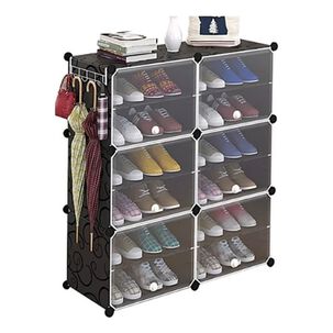 Vitrina Zapatero Con Repisas Multiuso Estante Organizador