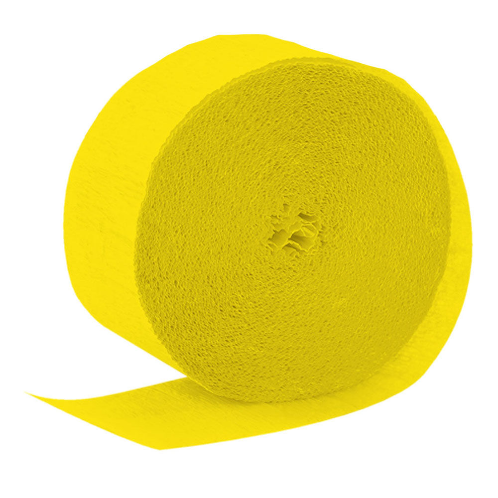 Feston Amarillo 24mt X 4,5cm Big Party image number 0.0