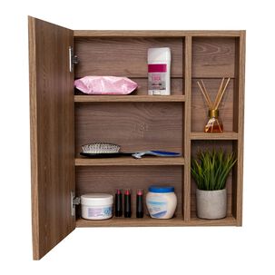 Mueble Botiquin 49.7x45x12.5 Cm Caf&eacute; Claro