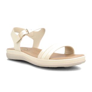 Sandalia Mujer Bata Colerin Blanco