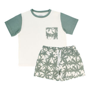 Pijama Ni&ntilde;o Bubblegummers Beach Coral