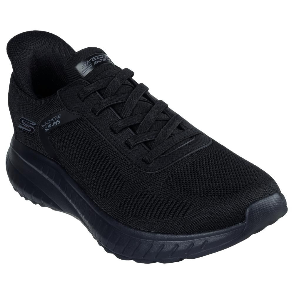 Zapatilla Urbana Hombre Skechers Bobs Squad Chaos Bbk image number 4.0