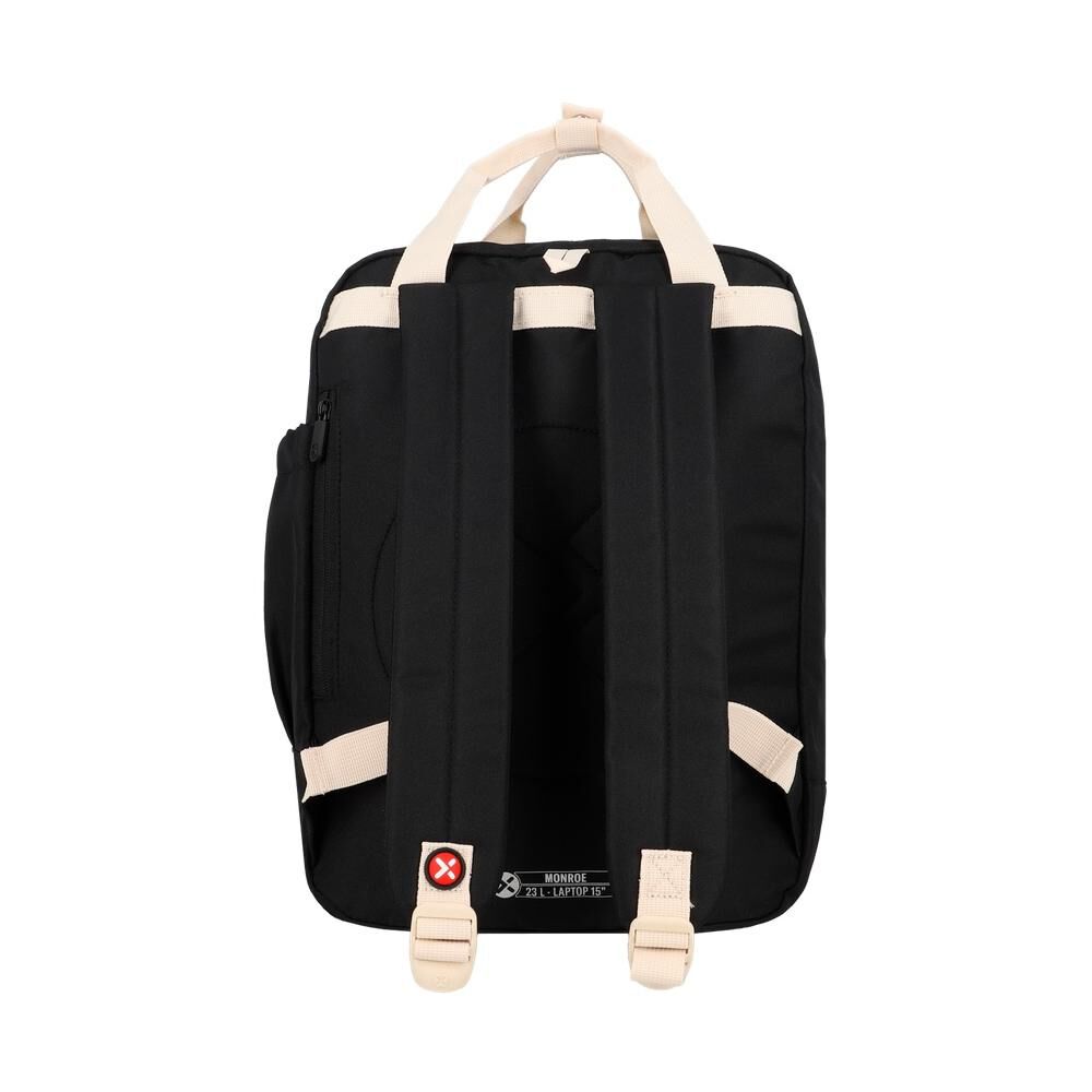 Mochila Notebook Xtrem Monroe 6xt Negro/beige 15" image number 2.0