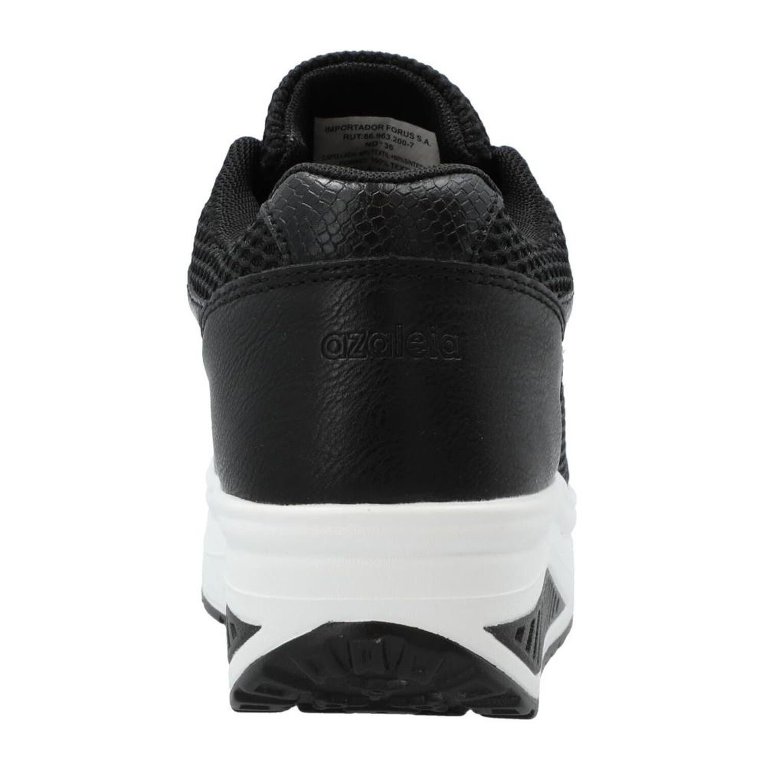 Zapatilla Urbana Mujer Azaleia Camelia Negro image number 4.0