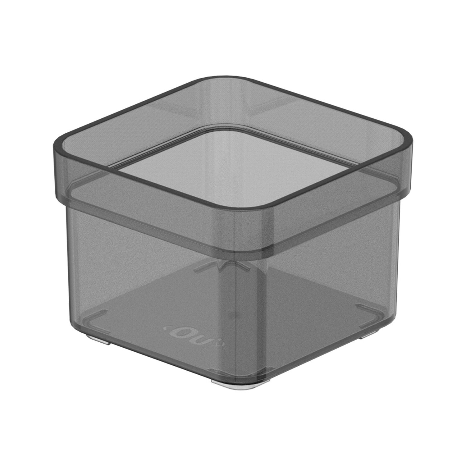 Organizador De Caj&oacute;n Clear 7,5 X 7,5 X 5,6 Gris image number 0.0