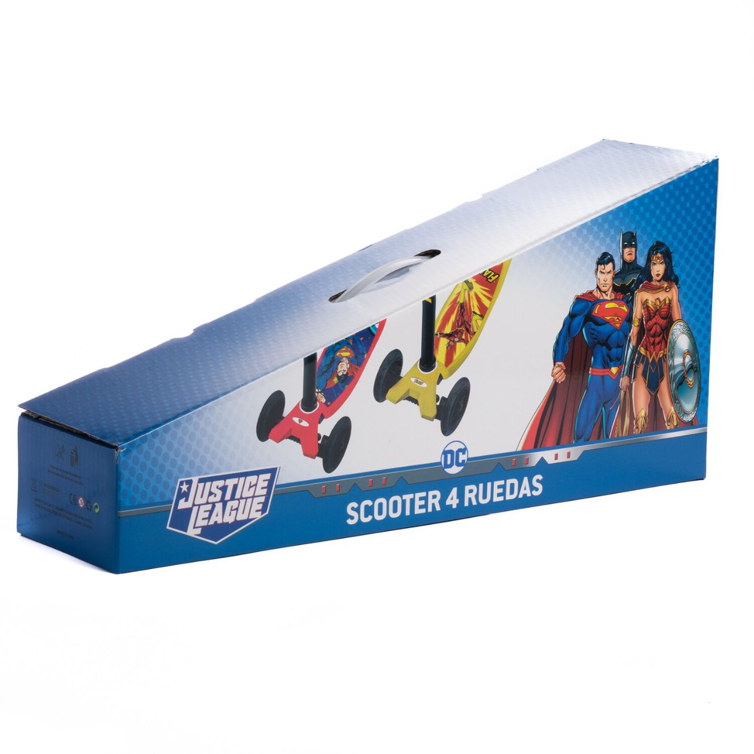 Scooter Infantil Reforzado Mujer Maravilla Dc Comics 4 Rueda image number 4.0