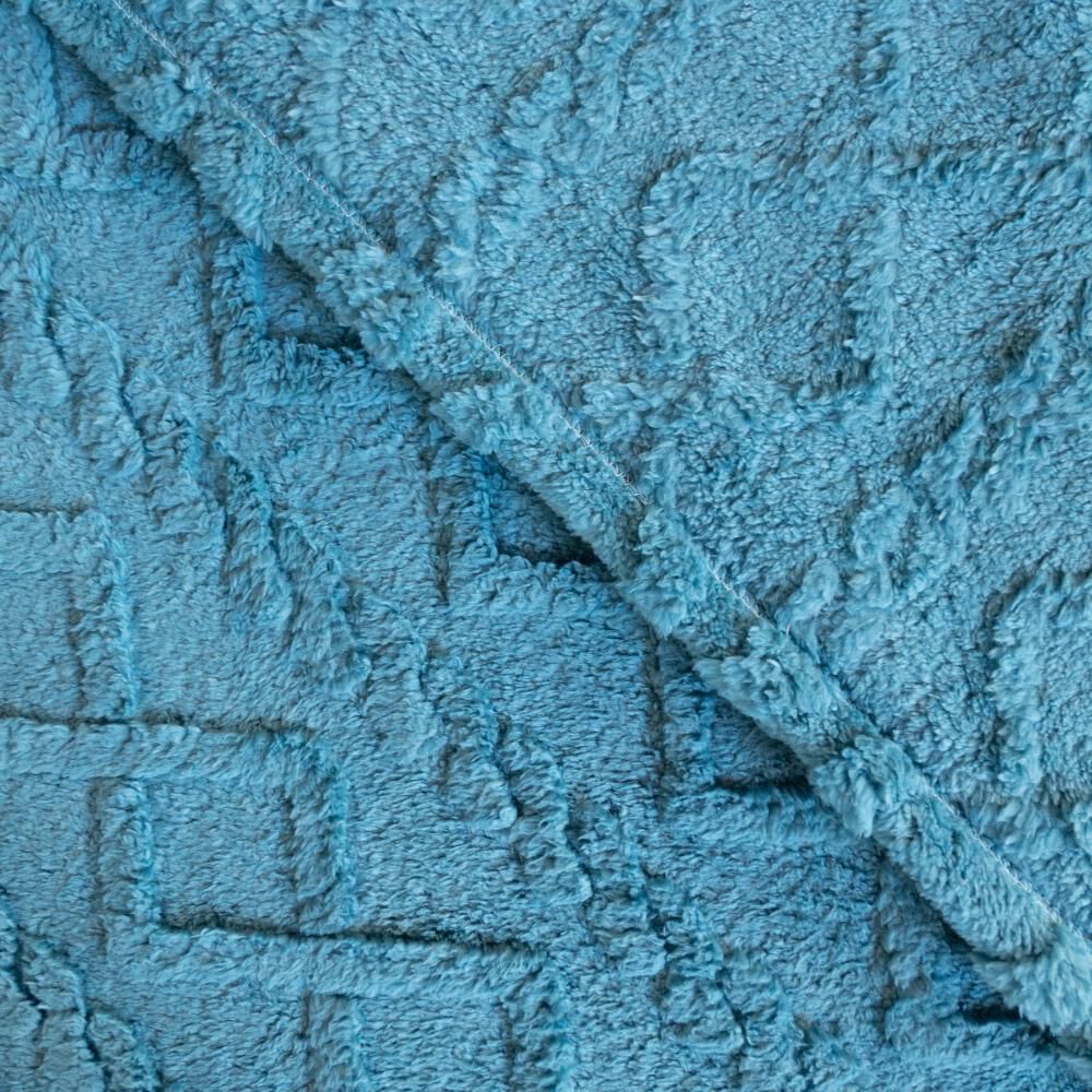 Frazada Sherpa Azhome Jacquard / 2 Plazas image number 2.0