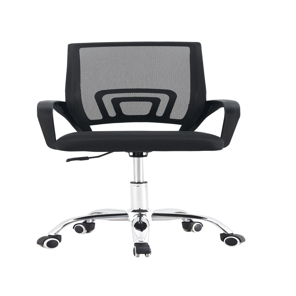 Silla De Oficina Ejecutiva Nueva York Ergonomica Respaldo Malla Negra Bm-520mn Arthome image number 1.0