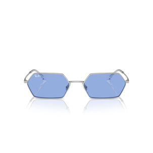Lentes De Sol Yevi Plateado Bio-based Sustentable Ray-ban