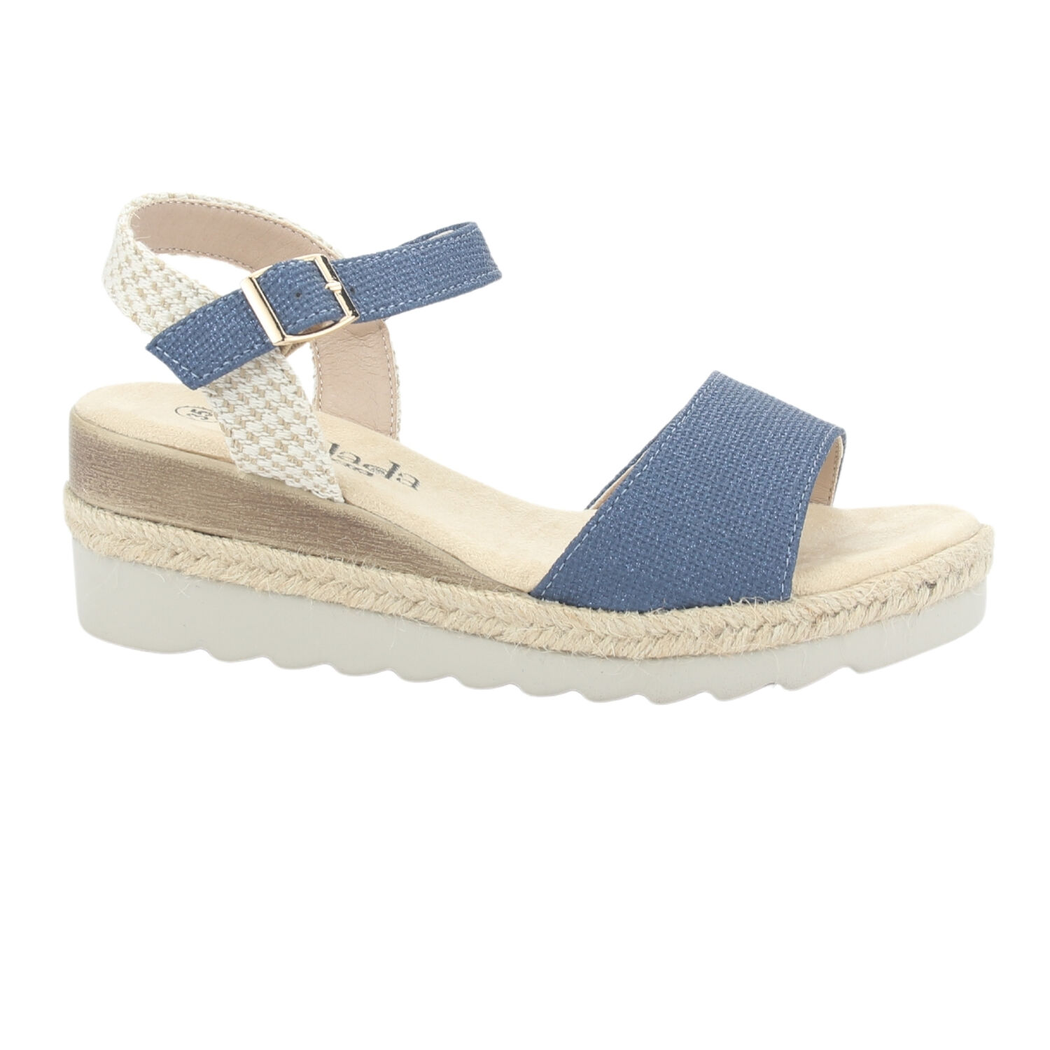 Sandalia Chalada Mujer Garda-1 Azul Casual image number 0.0
