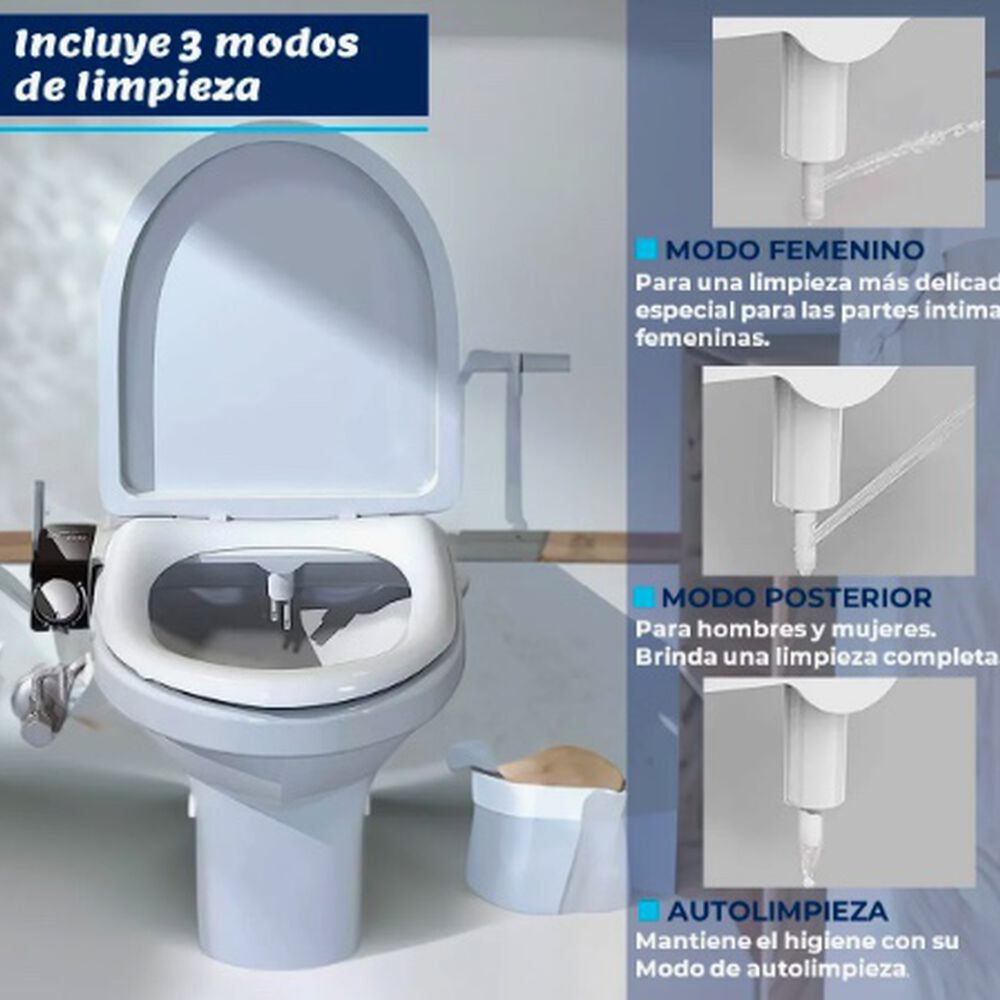 Bidet Wc Inodoro Ajustable Universal image number 3.0