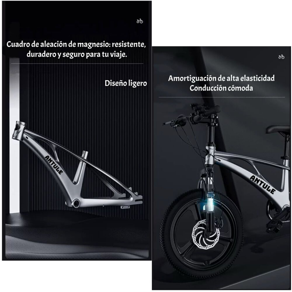 Bicicleta Infantil 6-8 A&ntilde;os Aro 18 City Lubabycas image number 6.0