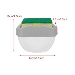 Dispensador De Lavaloza Con Porta Esponja Organizador Cocina