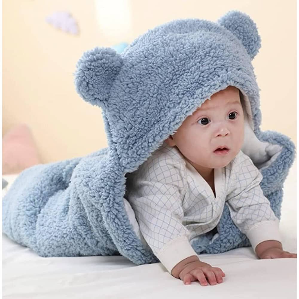 Saco De Dormir Para Bebe Con Chiporro Manta Para Invierno image number 1.0