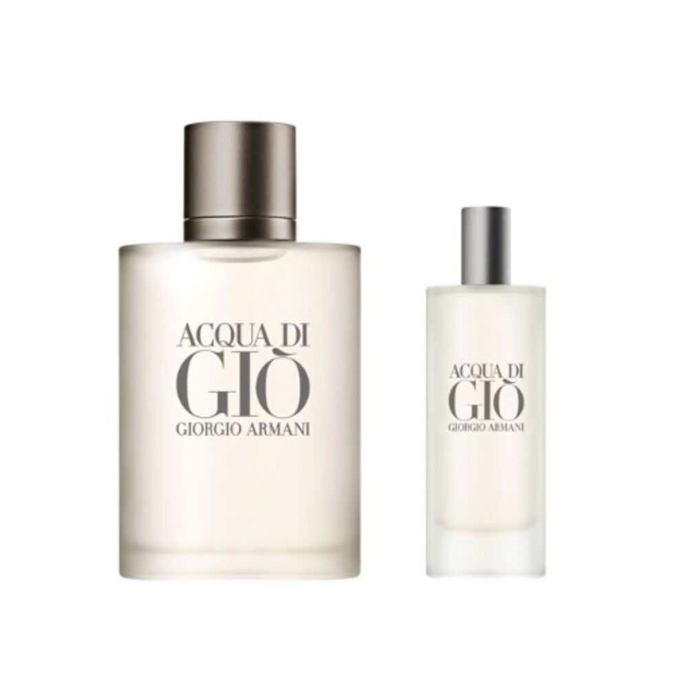 Giorgio Armani Acqua Di Gio Edt 100 Ml + Acqua Di Gio Edt 15 Ml image number 0.0